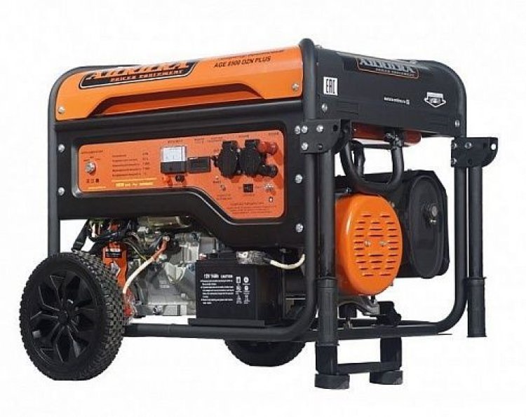 Генератор AGE 8500 DZN PLUS (max 7.5кВт эл.ст. 220В, счетчик, автомат.) Генератор AGE 8500 DZN PLUS (max 7.5кВт эл.ст. 220В, счетчик, автомат.)