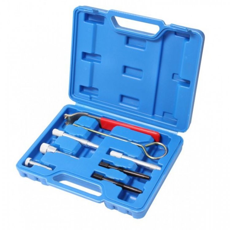 Набор фиксаторов для обслуживания двигателей 8 пр. Сhrysler, JEEP, LDV 2.5/2.8 CRD в кейсе