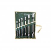 Набор ключей торцевых шарнирных,6пр. (8х10, 12х13, 14х15, 16х17, 18х19, 20х22мм),на полотне Набор ключей торцевых шарнирных,6пр. (8х10, 12х13, 14х15, 16х17, 18х19, 20х22мм),на полотне