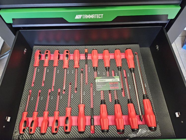 Набор-сет/ набор инструментов (ложемент) 21 предмет, арт. № GTY1228, horex