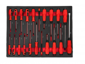Набор-сет/ набор инструментов (ложемент) 21 предмет, арт. № GTY1228, horex
