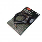 Пистолет для подкачки шин с аналоговым манометром и шлангом 1м (0-16bar),в блистере