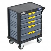 Тележка профессиональная с 5 ящиками KraftWell