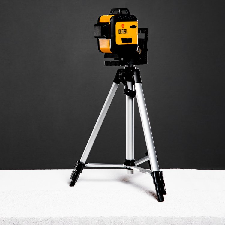 Лазерный уровень мультипризменный LX 360-2 Red, 30 м, 635 нм, акк. Li 2800 мАч, резьба 5/8"// Denzel