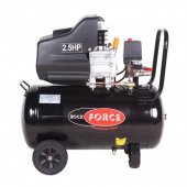 Компрессор поршневой с прямым приводом (1.86 кВт, 8 бар, ресивер 50л, 206л/м, 2850 об/мин, 220В, медная обмотка электродвигателя) Компрессор поршневой с прямым приводом (1.86 кВт, 8 бар, ресивер 50л, 206л/м, 2850 об/мин, 220В, медная обмотка электродвигателя)