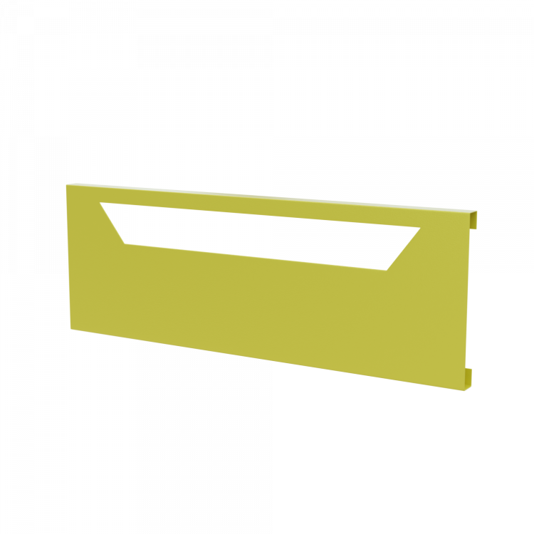 Фасад большого ящика для тележки GAROPT, ЖЕЛТЫЙ Фасад большого ящика для тележки GAROPT, ЖЕЛТЫЙ