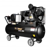 Масляный ременной компрессор AEROMAX 700/150  - Компрессор AEROMAX 700/150 – масляный ременной компрессор с ресивером 150л. Производительность 700 литров в минуту позволяет подключать оборудование с большим расходом воздуха (плазменную резку, пневмои