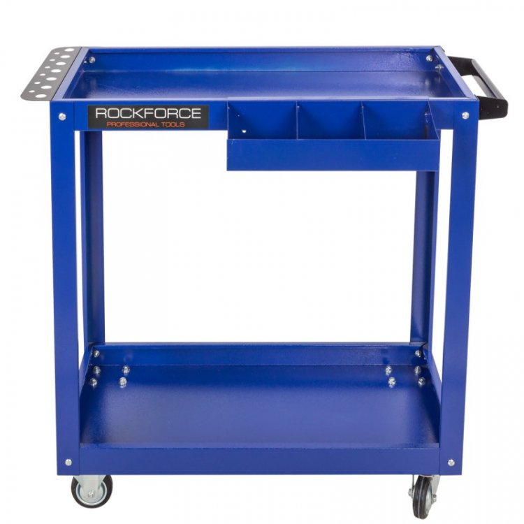 Тележка инструментальная 2-х полочная (350х770х820мм, размеры полок-60х350х700мм) Тележка инструментальная 2-х полочная (350х770х820мм, размеры полок-60х350х700мм)