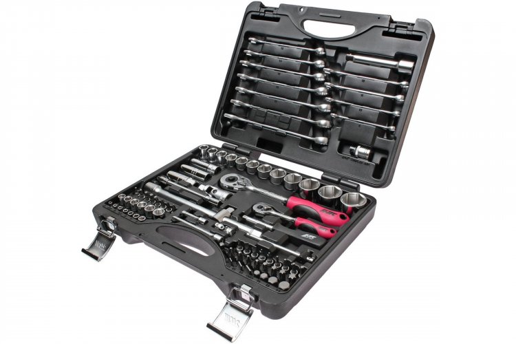 JTC-H085C-OLD, Набор инструментов 1/4" & 1/2" 6-гранный (в кейсе) 85 предметов JTC-H085C-OLD, Набор инструментов 1/4" & 1/2" 6-гранный (в кейсе) 85 предметов