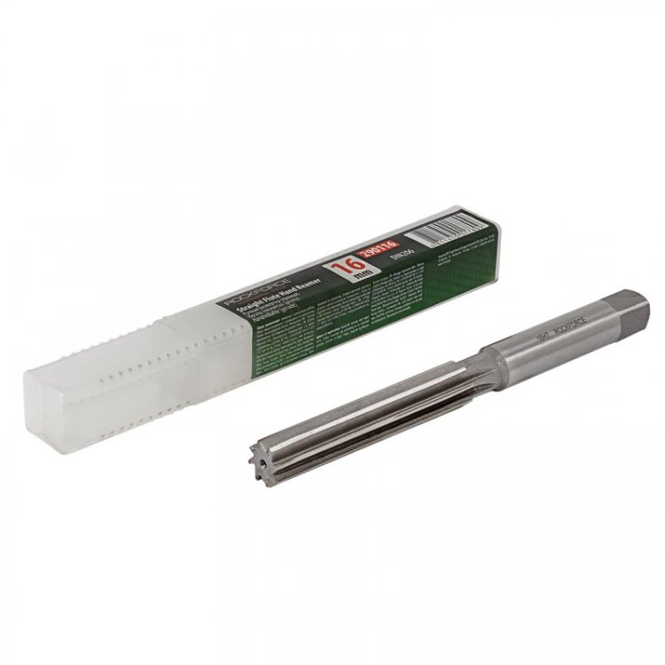 Развертка ручная (прямая) 16мм Profi, в пластиковом футляре