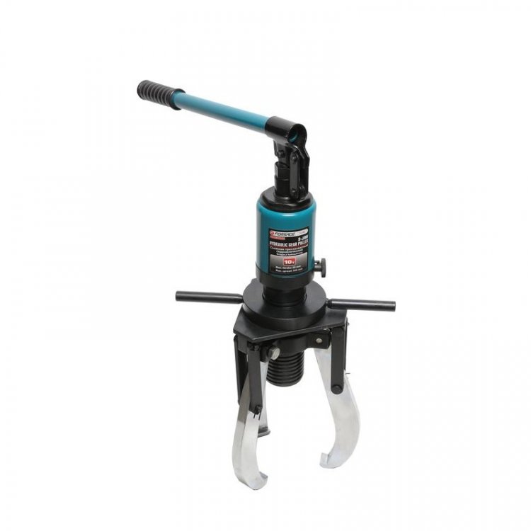 Съемник гидравлический трехзахватный10т (max захват 50-300мм, глубина захвата-170мм, ход штока-60мм, Øштока-12мм, Øцилиндра-56мм)