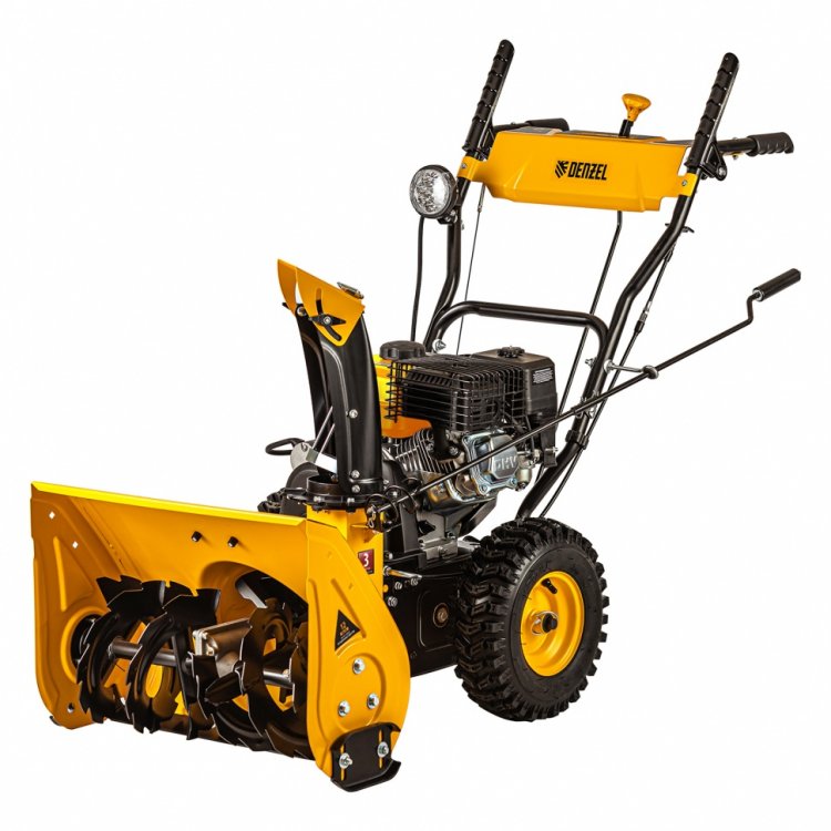 Бензиновая снегоуборочная машина SB 560 LP, 212cc, эл.старт, фара// Denzel