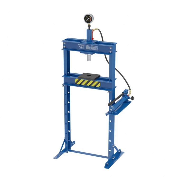 Пресс гидравлический с манометром, 12 т (комплект из 2 частей) Stels Пресс гидравлический с манометром, 12 т (комплект из 2 частей) Stels
