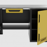 Верстак однотумбовый с ящиком 1400*700 GAROPT желтый, GT1400STDY1.yell