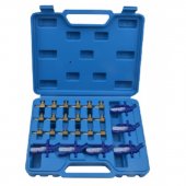 Набор адаптеров для тестера обратки  дизельных форсунок системы Common Rail 24пр., в кейсе