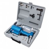 Пневмогидравлический заклепочник в комплекте с заклепками (усилие 880кг, 2.4, 3.2, 4.0, 4.8мм+ремкомплект) в кейсе