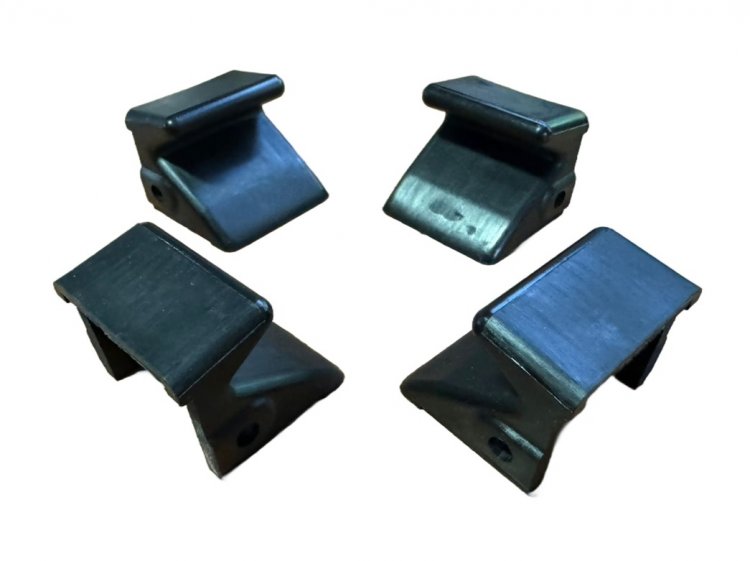 Комплект пластиковых накладок на зажимные кулачки (4шт.) KraftWell арт. KRW-2528-CPI Комплект пластиковых накладок на зажимные кулачки (4шт.) KraftWell арт. KRW-2528-CPI