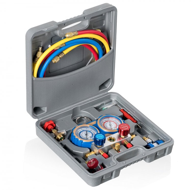 Комплект для заправки фреона, ручной Комплект для заправки фреона, ручной