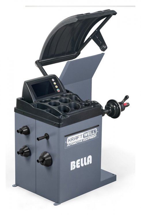 KRW245E Балансировочный станок автомат на 220 В, TOUCH SCREEN 7", лазер KraftWell арт. BELLA KRW245E Балансировочный станок автомат на 220 В, TOUCH SCREEN 7", лазер KraftWell арт. BELLA
