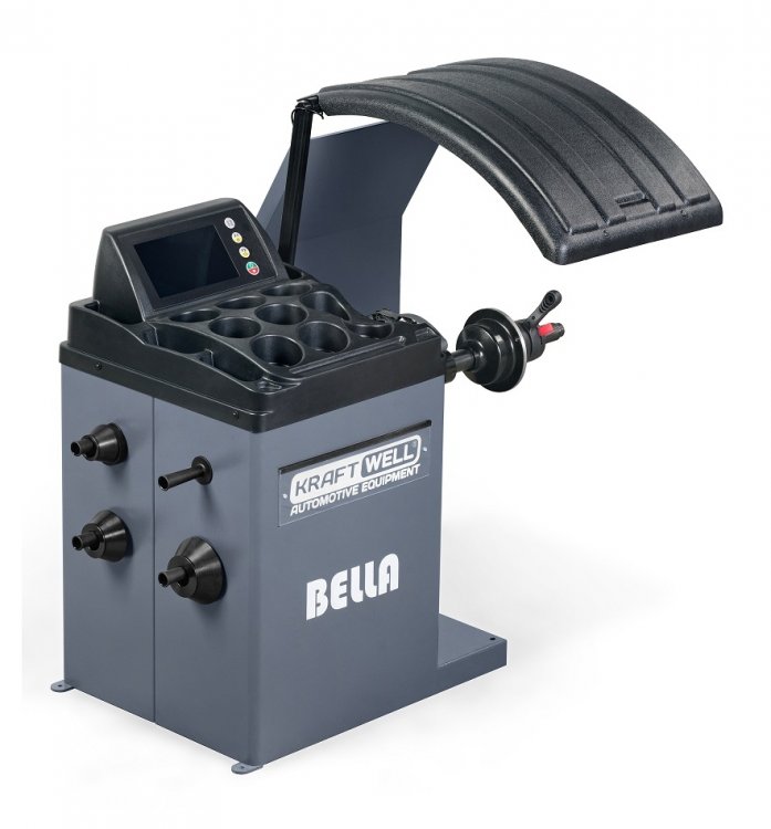 KRW245E Балансировочный станок автомат на 220 В, TOUCH SCREEN 7", лазер KraftWell арт. BELLA KRW245E Балансировочный станок автомат на 220 В, TOUCH SCREEN 7", лазер KraftWell арт. BELLA