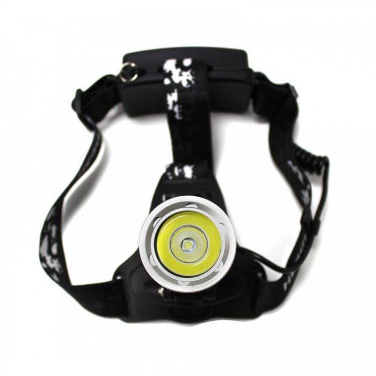 Фонарь светодиодный аккумуляторный налобный (5W COB LED1500Lm,,2000mAh,зарядка12V,время раб.4ч,время заряд.6ч,защита гнезда зарядки)