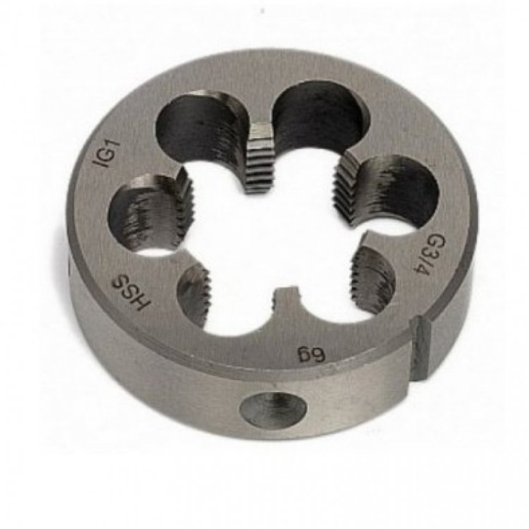 Плашка M8x1-Ø25мм, в пластиковом футляре