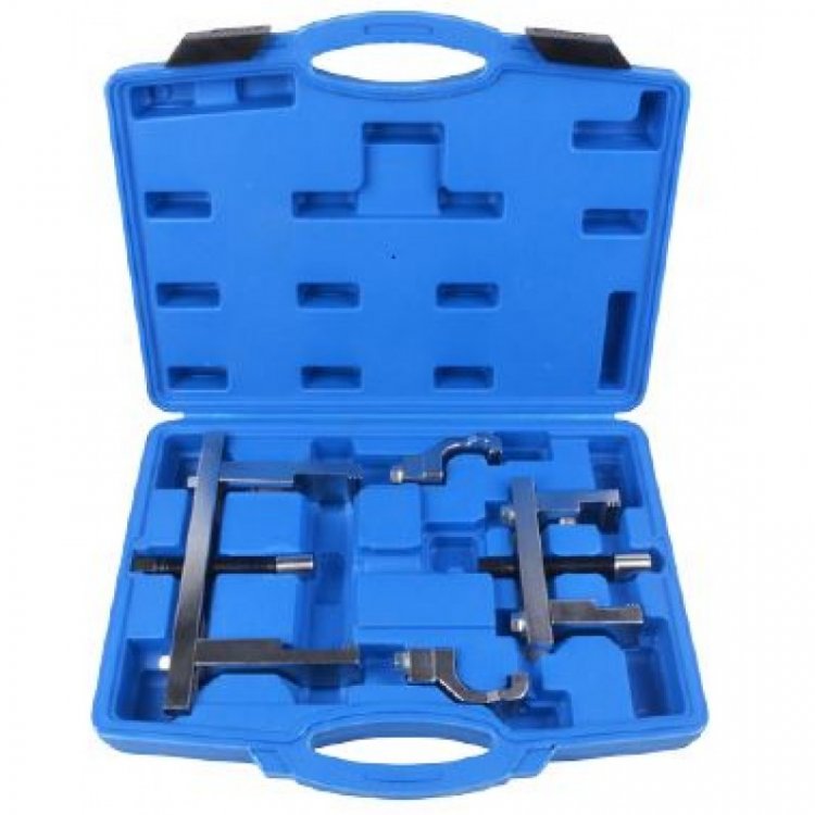 Набор съемников для ременных шкивов 8пр.(max диаметр захвата 120мм, высота захвата:60, 60, 110мм), в кейсе