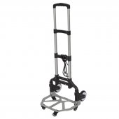 Тележка платформенная складная с телескопической ручкой двухпозиционная(390х400мм,г/п70кг)