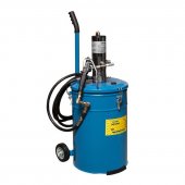 Емкость для нагнетания густой смазки 20л с пневмонасосом