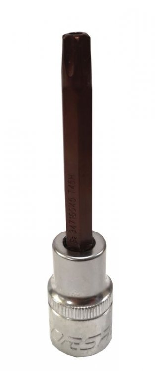 Головка-бита TORX Premium T90 с отверстием 1/2" (L-100мм)