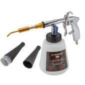 Пистолет пневматический "Tornado"  для химчистки салона а/м с емкостью 1л (4000-8000об/мин, расход воздуха 350 л/мин,6-9.2 бар)