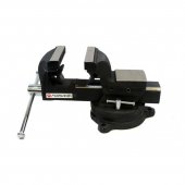 Тиски стальные поворотные с наковальней+захват для труб и съемными губками+захват для труб 5"-125мм Тиски стальные поворотные с наковальней+захват для труб и съемными губками+захват для труб 5"-125мм