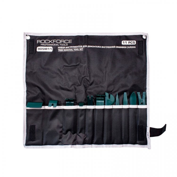 Набор инструментов демонтажа внутренней обшивки салона 11пр., на полотне