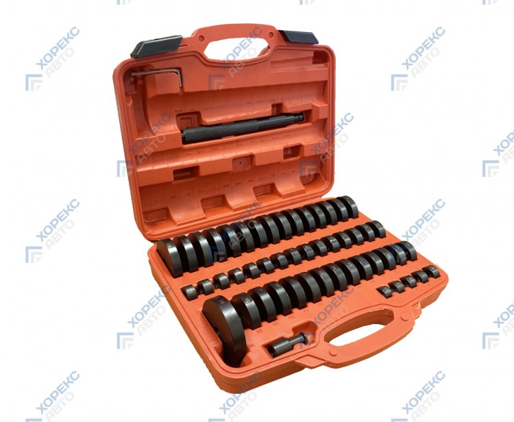 Набор оправок для выпрессовки и запрессовки подшипников, втулок, сальников, арт. № HZ 25.1.125W   horex