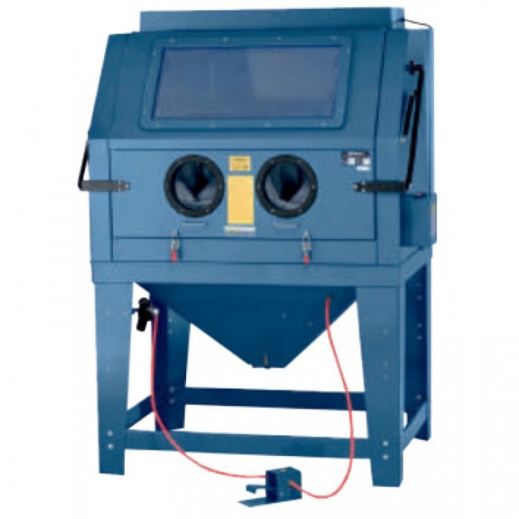 Пескоструйная камера с электродвигателем для очистки воздуха 220B 990л