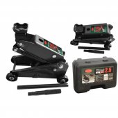 Домкрат подкатной гидравлический 2,5т "Компакт" для кроссоверов и микроавтобусов (h min 140мм,h max 395), в кейсе Домкрат подкатной гидравлический 2,5т "Компакт" для кроссоверов и микроавтобусов (h min 140мм,h max 395), в кейсе