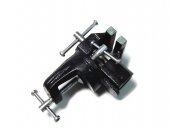 Тиски настольные поворотные мини (ширина губ - 40мм, захват-30мм, крепление "струбцина") Тиски настольные поворотные мини (ширина губ - 40мм, захват-30мм, крепление "струбцина")