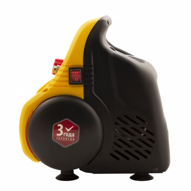 Компрессор воздушный безмасляный РС 1/6-180, 1,1 кВт, 180 л/мин, 6 л// Denzel Компрессор воздушный безмасляный РС 1/6-180, 1,1 кВт, 180 л/мин, 6 л// Denzel