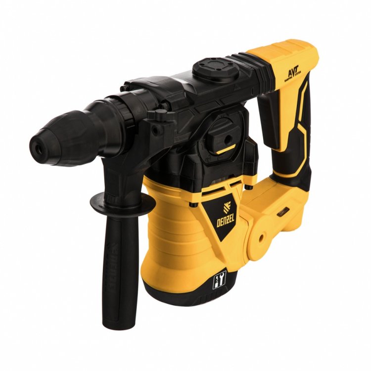 Перфоратор электрический RHV-1250-30, SDS-plus, 1250 Вт, 5 Дж, 3 плюс 1 реж.// Denzel