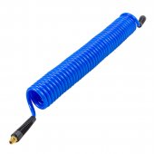 Шланг витой полиуретановый 8мм х 12мм х 10м с резьбовыми наконечниками 1/4" (max давление 15бар, раб. t от -20 до +60°С) Шланг витой полиуретановый 8мм х 12мм х 10м с резьбовыми наконечниками 1/4" (max давление 15бар, раб. t от -20 до +60°С)