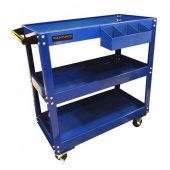 Тележка инструментальная 3-х полочная(350Х770Х760мм, размеры полок-60х350х700мм)