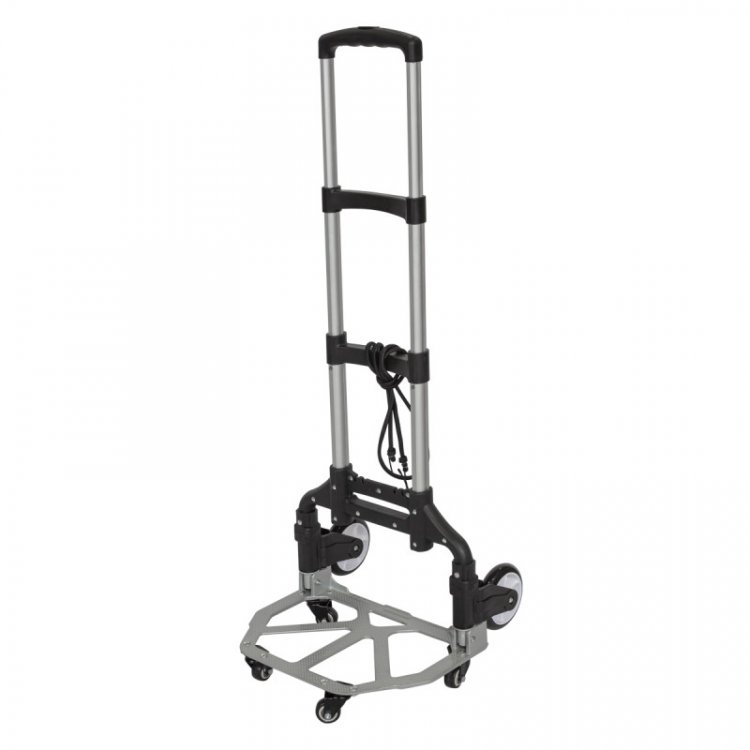 Тележка платформенная складная с телескопической ручкой двухпозиционная(390х400мм,г/п70кг) Тележка платформенная складная с телескопической ручкой двухпозиционная(390х400мм,г/п70кг)