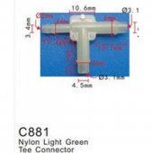 Клипса для крепления внутренней обшивки а/м GM пластиковая (100шт/уп.) Клипса для крепления внутренней обшивки а/м GM пластиковая (100шт/уп.)