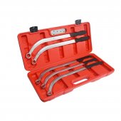 Набор ключей накидных удлиненных изогнутых (L-470мм; 13,15, 16, 17, 19мм) 5пр., в кейсе