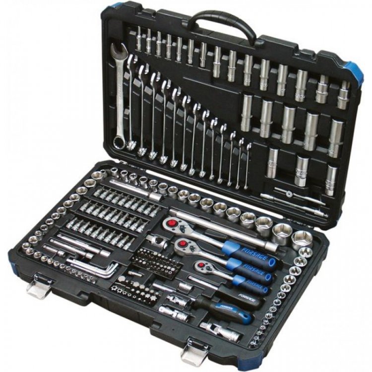 Набор инструмента 218пр. 1/4"&3/8"&1/2" (6гр.)(4-32мм) Набор инструмента 218пр. 1/4"&3/8"&1/2" (6гр.)(4-32мм)