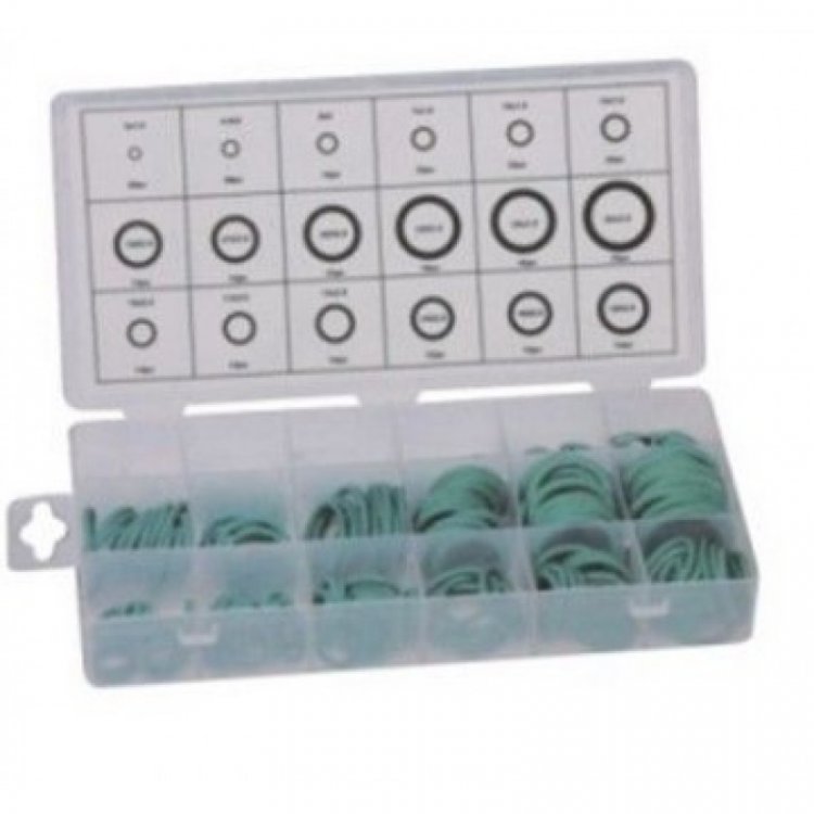 Кольца уплотнительные резиновые маслобензостойкие, 279пр. (для кондиционеров) Кольца уплотнительные резиновые маслобензостойкие, 279пр. (для кондиционеров)