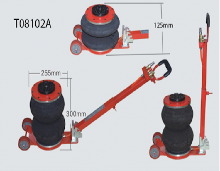 Домкрат подкатной пневматический г/п 2 т, модель T08102A, horex, арт. №HZ 01.5.002J Домкрат подкатной пневматический г/п 2 т, модель T08102A, horex, арт. №HZ 01.5.002J