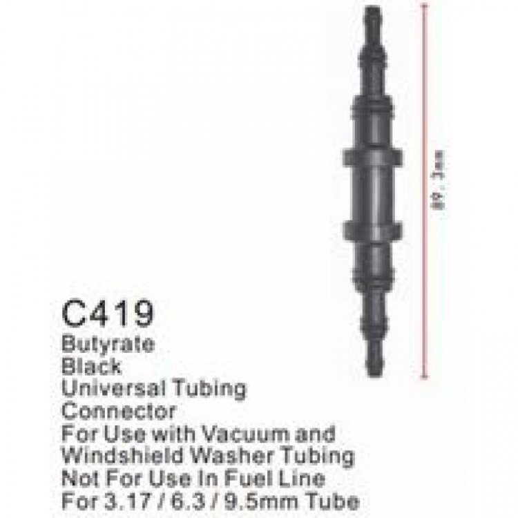 Клипса для крепления внутренней обшивки а/м универсальная пластиковая (100шт/уп.)