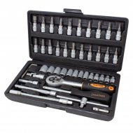 Набор инструмента 46пр. 1/4" (6-гран.)(4-14мм) Набор инструмента 46пр. 1/4" (6-гран.)(4-14мм)