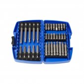 Набор бит, 34пр., в пластиковом футляре